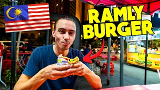 Trying Malaysia’s FAMOUS RAMLY BURGER 🇲🇾