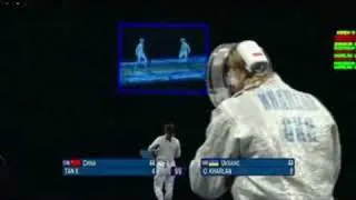 China vs Ukraine - Fencing - Women's Team Sabre - Beijing 2008 Summer Olympic Games