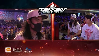 Tekken World Tour - ComboBreaker - UYU Jeondding (LuckyChloe/Eddy)vs Rox Dragon Chanel (Alisa/Eliza)