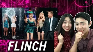 Flinch w/ Blackpink on The Late Late Show - Couple Reaction