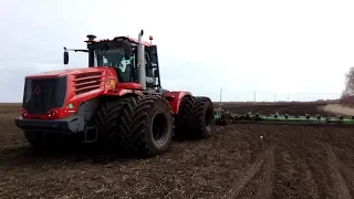Трактор К 744 р4   ЕТО и продолжение работы в поле.  (Сезон 2019)