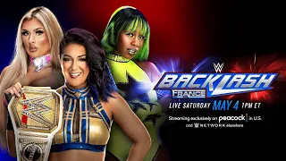 WWE Backlash France 2024 - Bayley Vs Naomi Vs Tiffany Stratton (WWE 2K24)