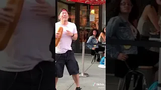 Qpark Mipan zuzuzu Tiktok dance in public