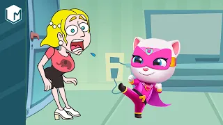 WHO IS THE BEST? Talking Angela Hero vs Clumsy Girl from New Episodes of Save The Girl!