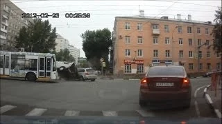 Подборка ДТП / Лето 2014/ Часть 91 - Car Crash Compilation - Part 91