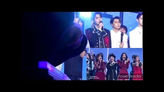 Idol Reaction Red Velvet in screen KBS Gayo Daechukje 2021
