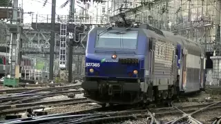 Paris St Lazare - Time Lapse  [ Heure de pointe ]