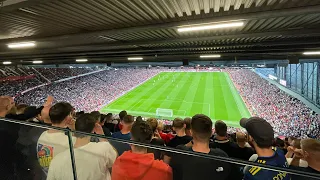 Manchester United 2-1 Liverpool | Atmosphere from the Stretford End | Casemiro unveiling | 22/08/22