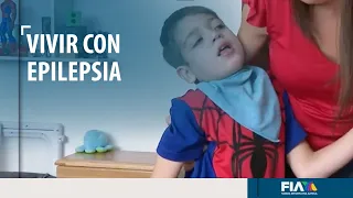 Diego, un pequeño guerrero que enfrenta múltiples ataques epilépticos