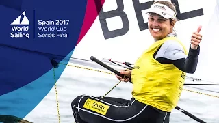 Full Laser Radial Medal Race from the World Cup Series Final in Santander 2017