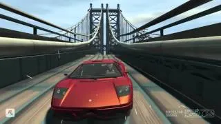 GTA 4 - Аварии, трюки и падения (Stunts and Crashes) #14