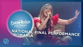 Ester Peony - On A Sunday - Romania 🇷🇴- National Final Performance - Eurovision 2019