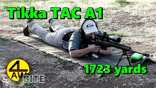 Sam/Tikka Tac A1 at almost a mile