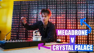 1000 OSCILLATOR MEGADRONE Plugged into the Electromagnetic Crystal Palace