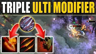 Triple Attack [Feast + Fury Swipes + Burning Spear] with Riki Ultimate | Dota 2 Ability Draft