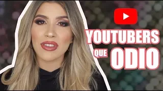 YOUTUBERS QUE ODIO!!!  El tag del youtuber | Vicky Alvarez