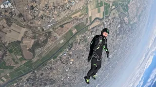 Pretty windy day...But, Awesome tracking Jump! in Tokyo skydiving club Mar/20/2024