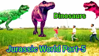 T-Rex Attack Of Dinosaurs | Jurassic World Fan Short Movie Dinosaur | Dinosaur Attack In The Village