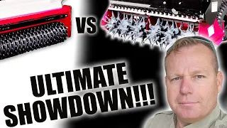 Seeder vs. Aera-Vator!!!  Part 1 #bluecordpropertycare #ventrac #tractor