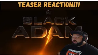 Black Adam Teaser Trailer - Reaction (DC Fandome)