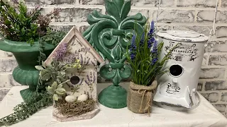 How to Thrift Flip and Spring Vignette