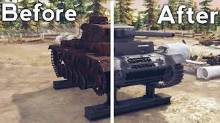 Restoration of the Pz. III Ausf. J/Tank Mechanic Simulator