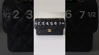 Size Comparison Of The 3 Most Popular Chanel Classic Flaps