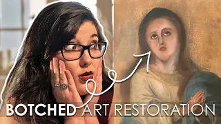 Art Conservator Reacts to Botched Amateur Art Restoration 2020