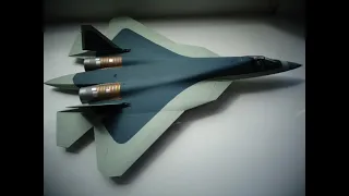 Sukhoi  Su 57   ZVEZDA  1:72 build