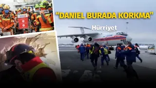 Alman kurtarma görevlisi enkaz altındaki kadına Türkçe moral verdi: “Daniel burada korkma”