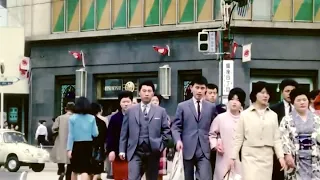 1966年の東京 [60fps HD] Tokyo in 1966 | 銀座, 皇居, 羽田空港, etc.（改良版）