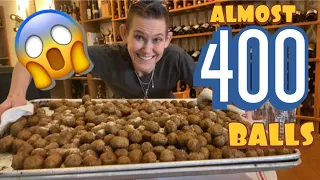 THE MOST BALLS EATEN IN ONE SITTING | HUGE MEATBALL CHALLENGE | BALLS FOR DAYS | MOM VS FOOD