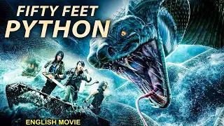 FIFTY FEET PYTHON - Hollywood English Movie | Latest Hollywood Snake Action Adventure Full Movie HD