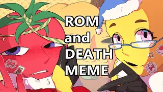 Rom and death MEME but————【番茄先生/柠檬小姐/南瓜先生/圣诞节快乐】