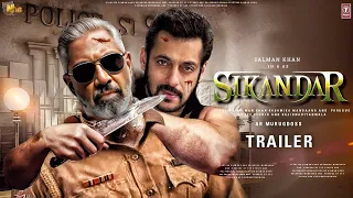 SIKANDAR - Announcement Teaser Trailer | Salman Khan | Rashmika M | Sathyaraj | Sikandar Trailer