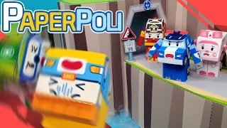 25.Safety is important! | Paper POLI [PETOZ] | Robocar Poli Special