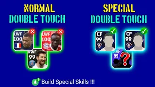 How To Add *Special Double Touch* Skills In efootball 2023 Mobile