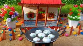 Appam🤤#village Minifoody #miniature #village #support our channel ❤️🙏