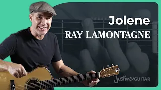 How to play Jolene by Ray LaMontagne  - Guitar Lesson