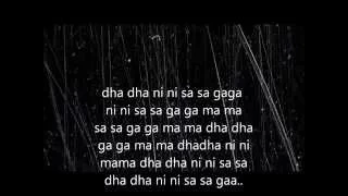 Mere dholna-Full lyric(sargam)+english translation.shreya&m.g. sreekumar.