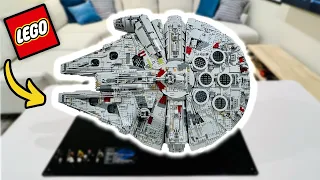 Ultimate LEGO UCS Millennium Falcon Display Case REVIEW!