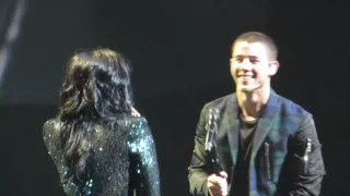 Nick Jonas - Close ft. Demi Lovato - LIVE Kansas City HD