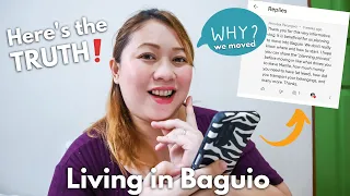 Living in Baguio Vlog / Why we ACTUALLY move to Baguio city & why in the province? / The Olego Fam