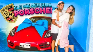 MEU NOIVO ME DEU UMA PORSCHE!!