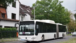 Sound vom Mercedes Benz Citaro G Facelift CNG -Wagen LP-BB 8622- von Bernie Reisen ex Mit.bus Gießen