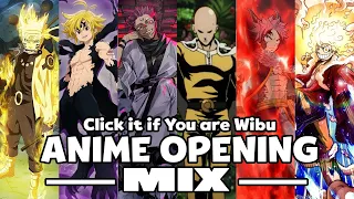 Anime Opening Music Mix | Click it if You are Wibu | Anime Opening Compilation 2023