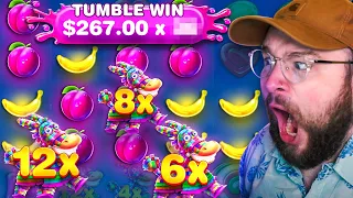 MY BIGGEST ALL IN SWEET FIESTA BONUS BUY HIT THE CRAZIEST WIN!