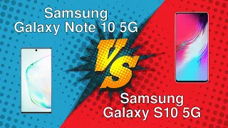 Samsung Galaxy Note 10 5G vs Samsung Galaxy S10 5G