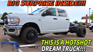 This 2023 RAM 3500 60" CA Is A Hotshot Dream Truck!!! Really Cool Spec But Missing One Option