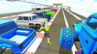 GTA V Epic New Stunt Race For Car Racing Challenge by Trevor and Shark #230